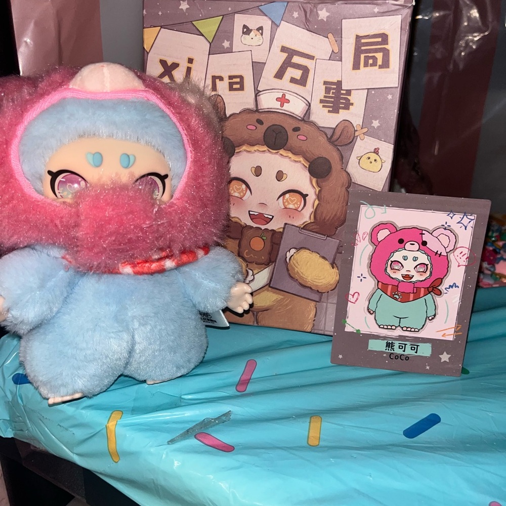 Xira Emergency Plush Keychain Blind Box Confirmed Coco